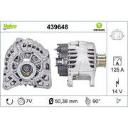 Valeo Car Alternator 12V 439648