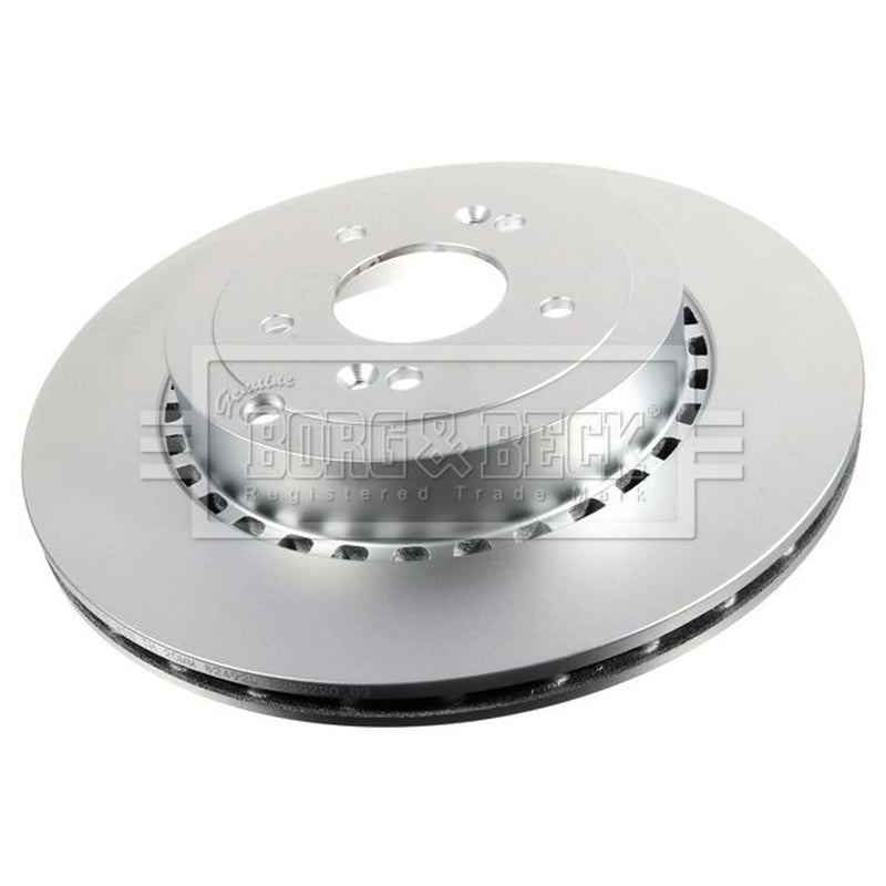 Borg & Beck 2 x Vented Rear Brake Discs BBD6249S