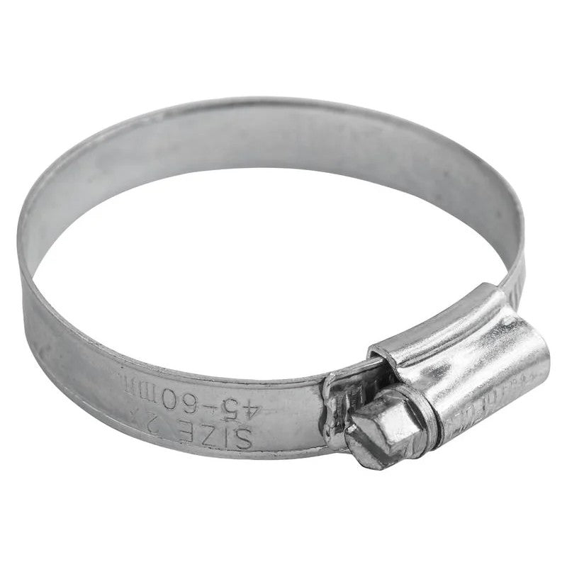 Faithfull 2X Stainless Steel Hose Clip 45 - 60mm - FAIHC2XSSB
