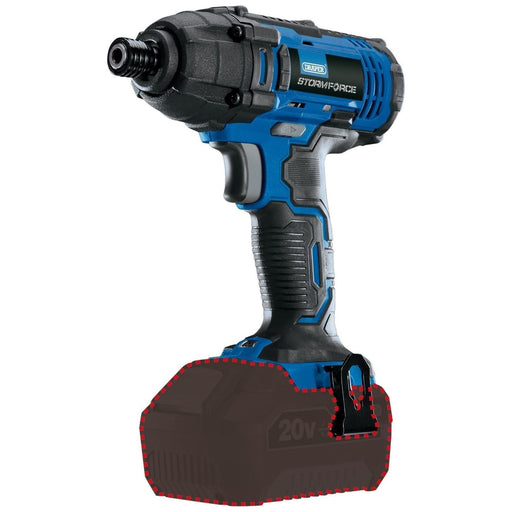 Draper Storm Force 20V Cordless Impact Driver (Sold Bare) 89520 Draper  - Town Parts