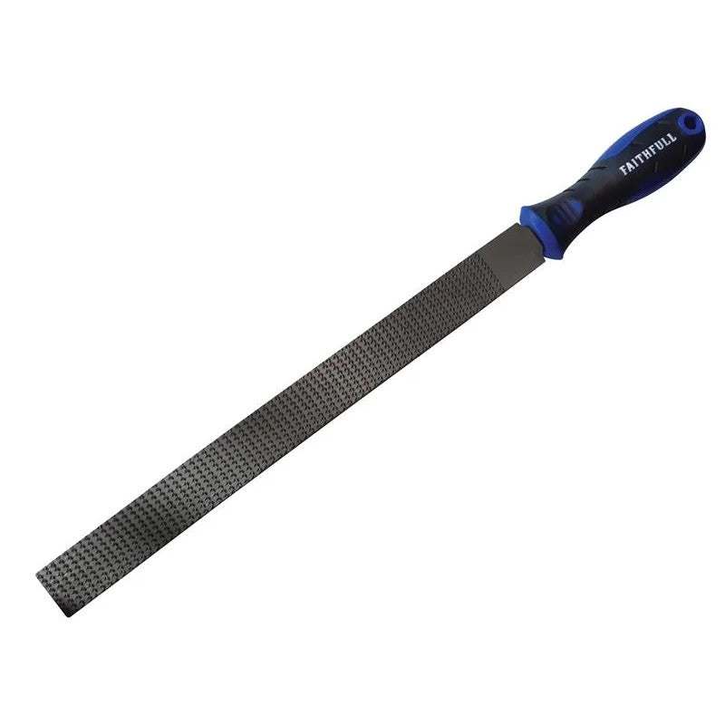 Faithfull Handled Flat Wood Rasp 300mm (12in) - FAIFIWR12