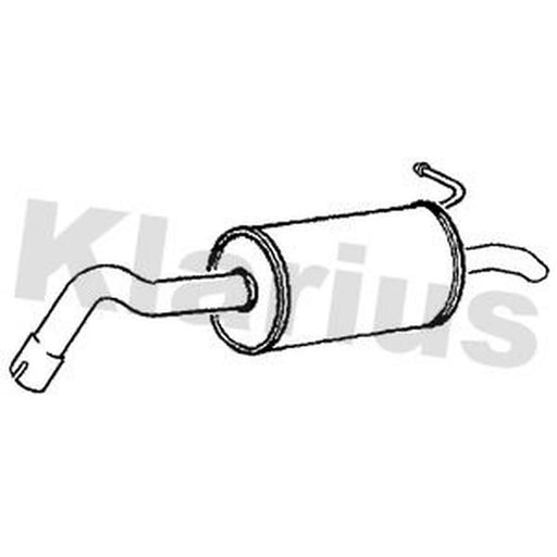 Klarius Box With Tail Pipe Rear FE901J