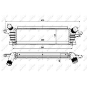 NRF Intercooler (Charge Air Cooler) 30511