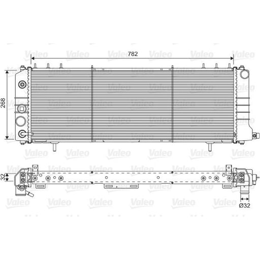 Valeo Engine Radiator 701574