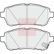 Apec Front Brake Pad Set PAD1626