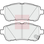 Apec Front Brake Pad Set PAD1626