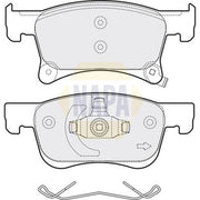 NAPA Front Brake Pad Set NBP1521