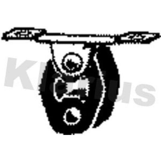 Klarius Exhaust System Mount Rubber 420408