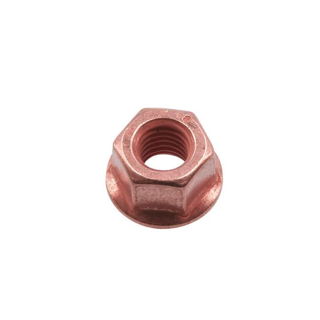 Connect Copper Flashed Nut Flanged M8 x 1.25 x 13mm Hex 5pc - CPL