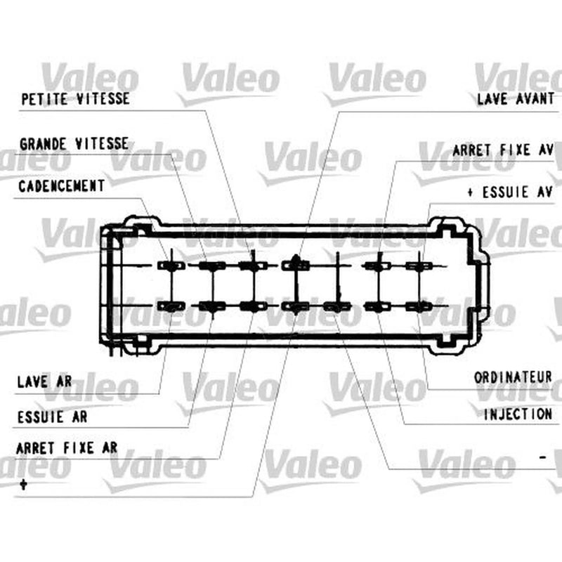 Valeo Steering Column Switch Connectors 251442
