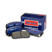 Borg & Beck 4 x Rear Brake Pad Set BBP2804