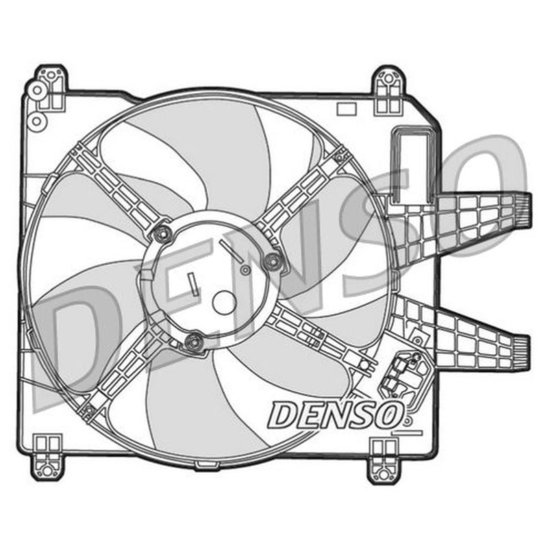 Denso Engine Cooling Fan DER09004