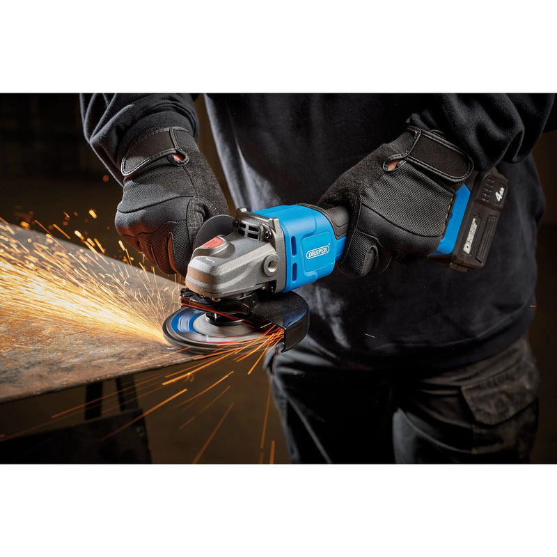 D20 Angle Grinder 20V Brushless 115/125mm - Bare Tool