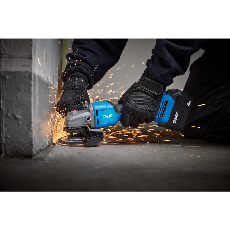 D20 Angle Grinder 20V Brushless 115/125mm - Bare Tool