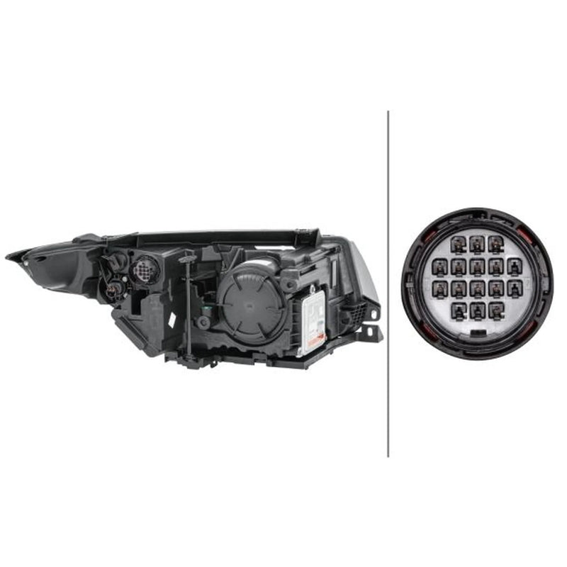 Hella Headlight Headlamp PSY24W Left 1EL 354 806-011