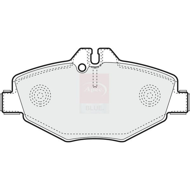 Apec Front Brake Pad Set PD3330