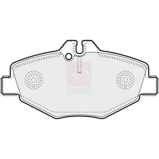 Apec Front Brake Pad Set PD3330