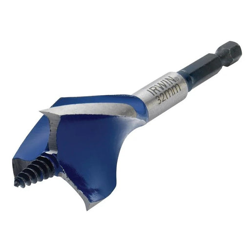IRWIN® Blue Groove 6X Stubby Wood Bit 32 x 100mm - 1921997