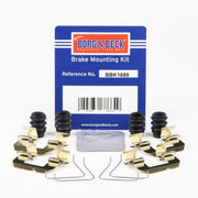 Borg & Beck Brake Pad Accessory Fitting Kit Front BBK1689