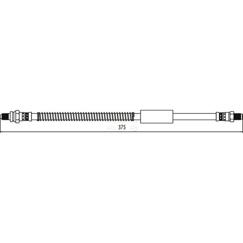 Apec Brake Hydraulic Hose Line Rear HOS3931