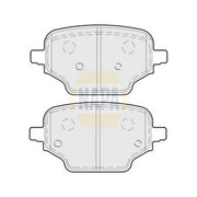 NAPA Rear Brake Pad Set NBP1673