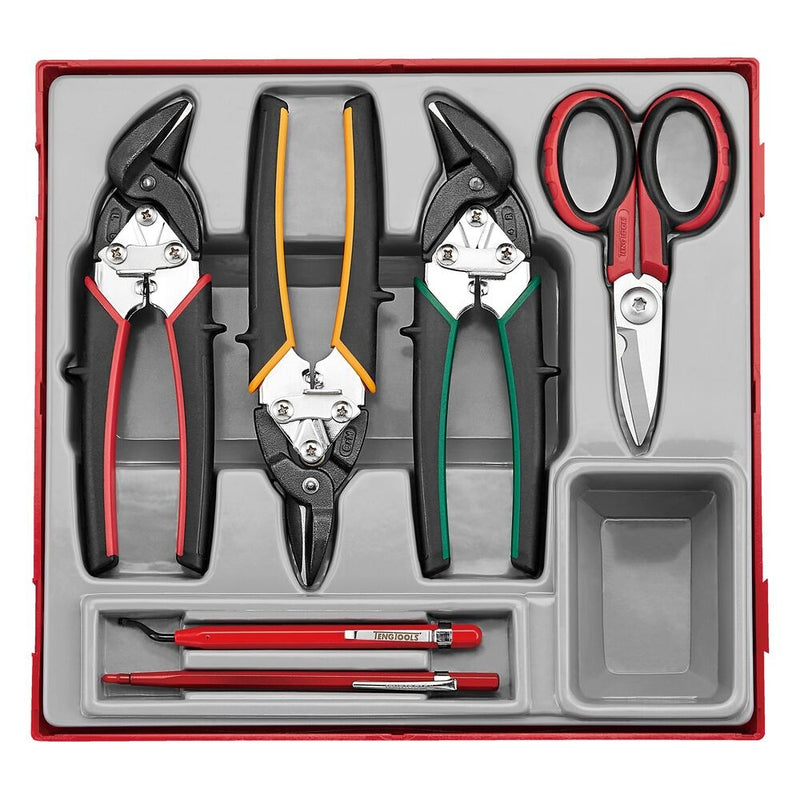 Teng Tools Cutting Tool Set TT2 6 Pieces 1.33kg