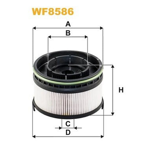 WIX Fuel Filter Element WF8586