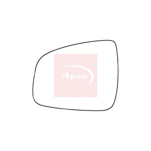 Apec Exterior Wing Mirror Glass Left AMS2093