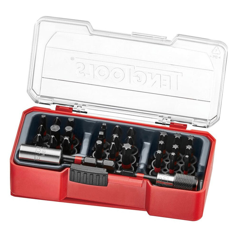 Teng Tools Impact Bit Set 29 Pieces with Belt Clip