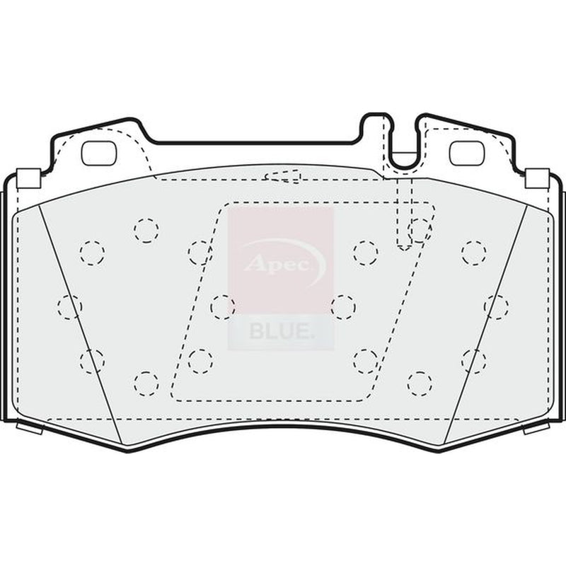 Apec Front Brake Pad Set PD3325