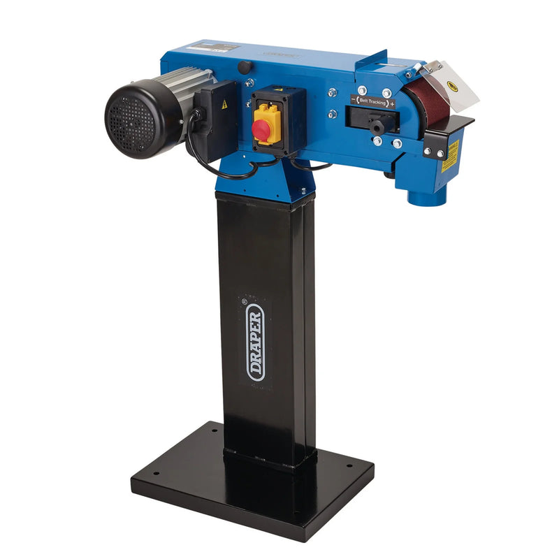 Draper Belt Linisher 100mm 1500W with Dust Extraction