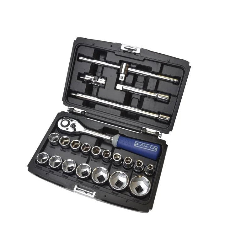 Expert 1/2in Drive Socket & Accessory Set, 22 Piece - E032900