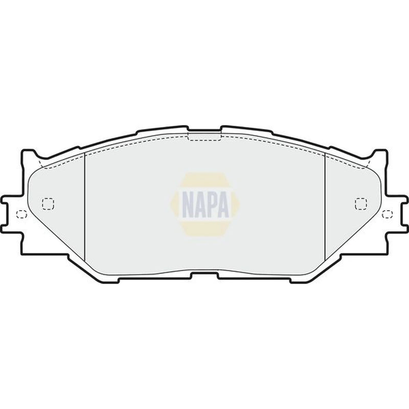 NAPA Front Brake Pad Set NBP1587