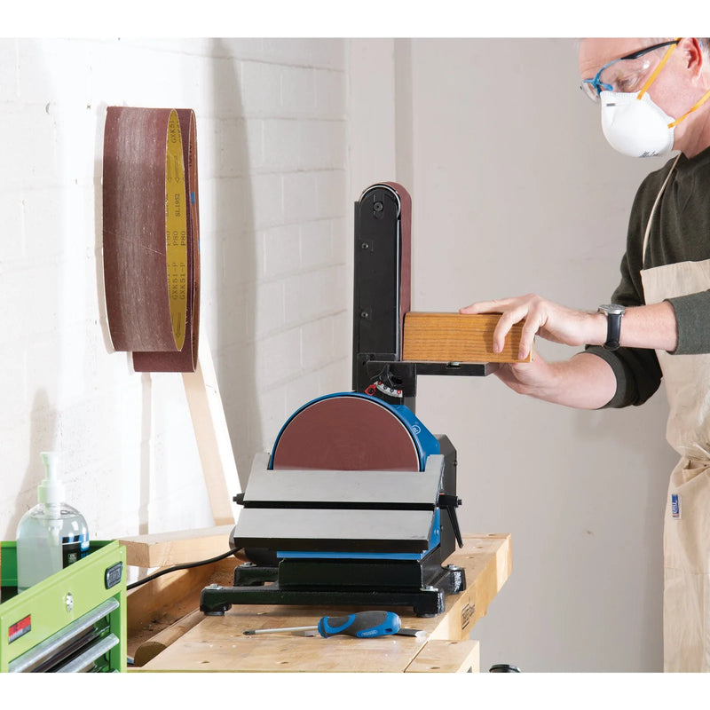 Draper Disc Sander 200mm 500W with Dust Extraction