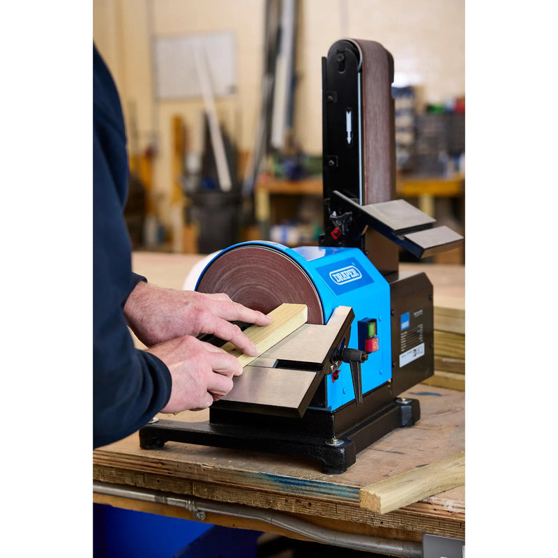 Draper Disc Sander 200mm 500W with Dust Extraction