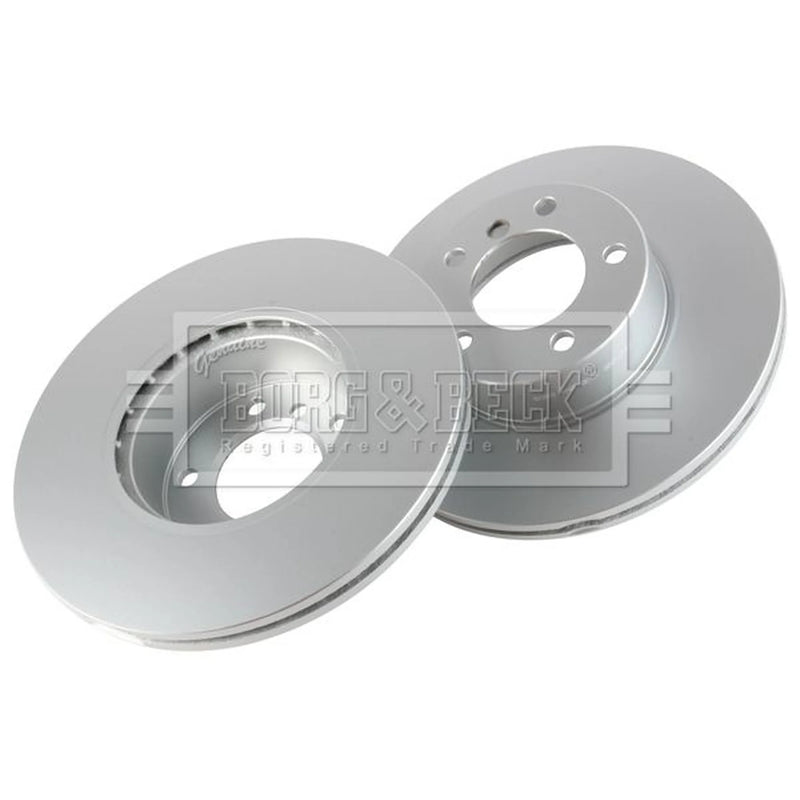 Borg & Beck 2 x Vented Front Brake Discs BBD4782