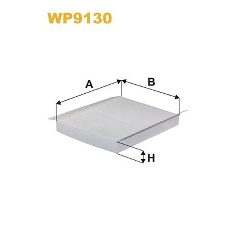 WIX Cabin Air Filter (Pollen Filter) WP9130