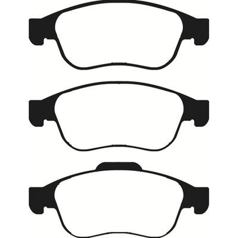 Abtex Front Brake Pad Set PLU2048