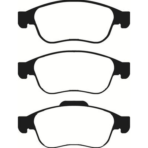 Abtex Front Brake Pad Set PLU2048