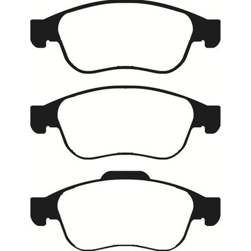 Abtex Front Brake Pad Set PLU2048