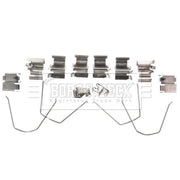 Borg & Beck Brake Pad Accessory Fitting Kit Front BBK1432