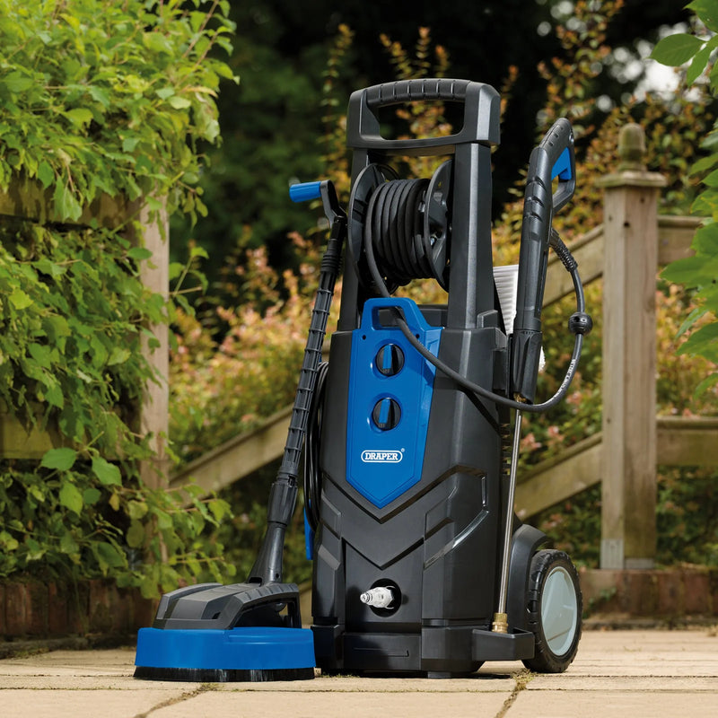 Draper Pressure Washer 2500W 195bar Induction Motor