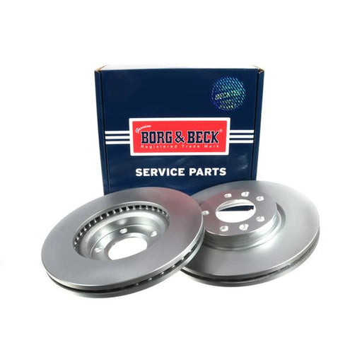 Borg & Beck 2 x Vented Front Brake Discs BBD4443