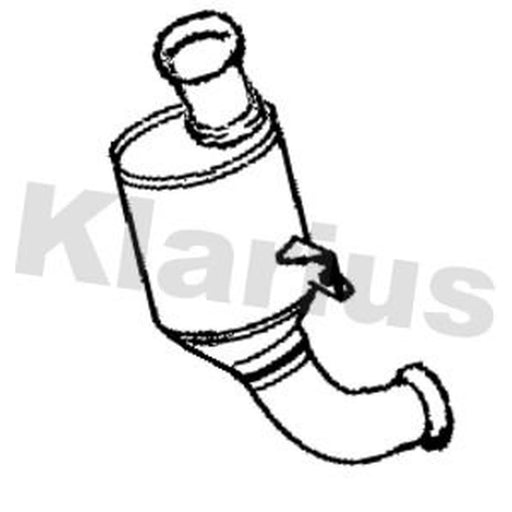 Klarius Diesel Particulate Filter W/Cat T/A 390982