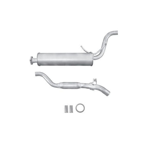 Hella End Silencer Rear 8LD 366 035-511