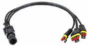 Hella 8KA 340 159-037 Cable Set, tail light assembly