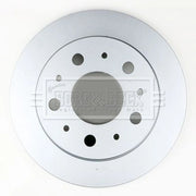 Borg & Beck 2 x Solid Rear Brake Discs BBD4621
