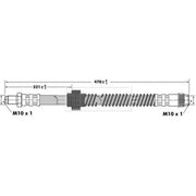 Borg & Beck Brake Hydraulic Hose Line Front Left BBH6935