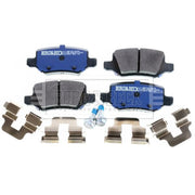 Borg & Beck 4 x Rear Brake Pad Set BBP1753