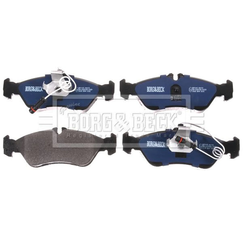 Borg & Beck 4 x Rear Brake Pad Set BBP1445